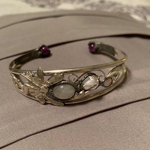 Silver Fairy Cuff Bracelet